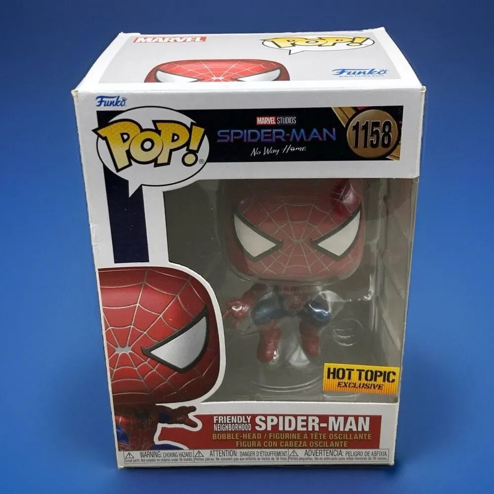 Funko Pop! Marvel Friendly Neighborhood Spider-Man No Way Home #1158 Hot Topic